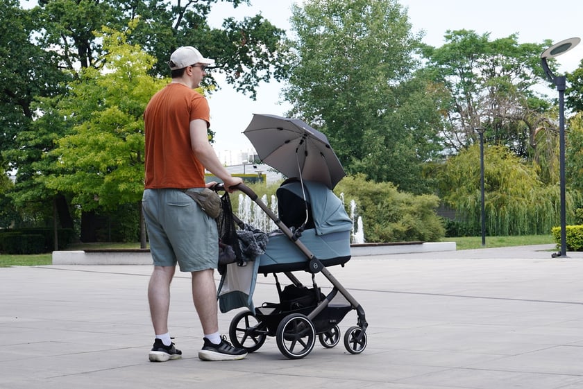 Upalna niedziela we Wrocławiu. Park Zachodni i okolice