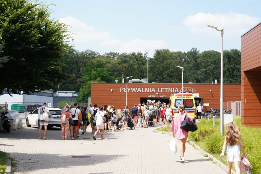 Upalna niedziela we Wrocławiu. Park Zachodni i okolice