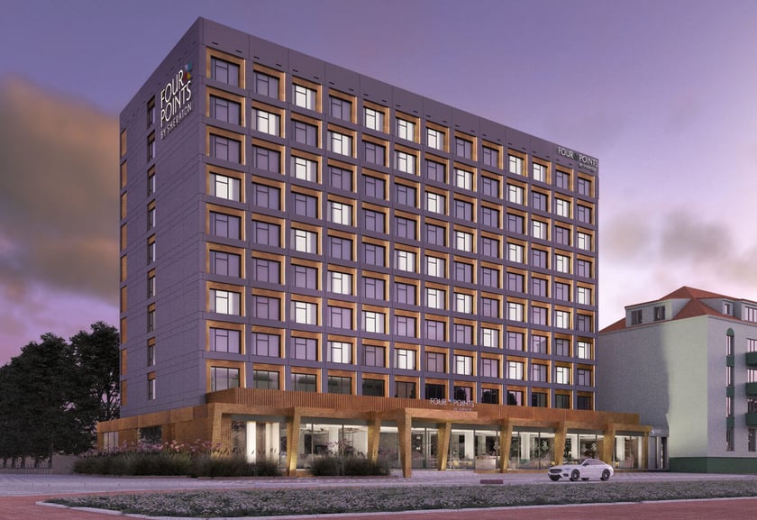 Wizualizacja Four Points by Sheraton we Wrocławiu