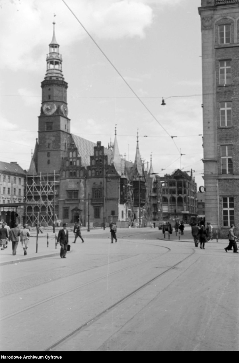 Wrocław w 1950 roku