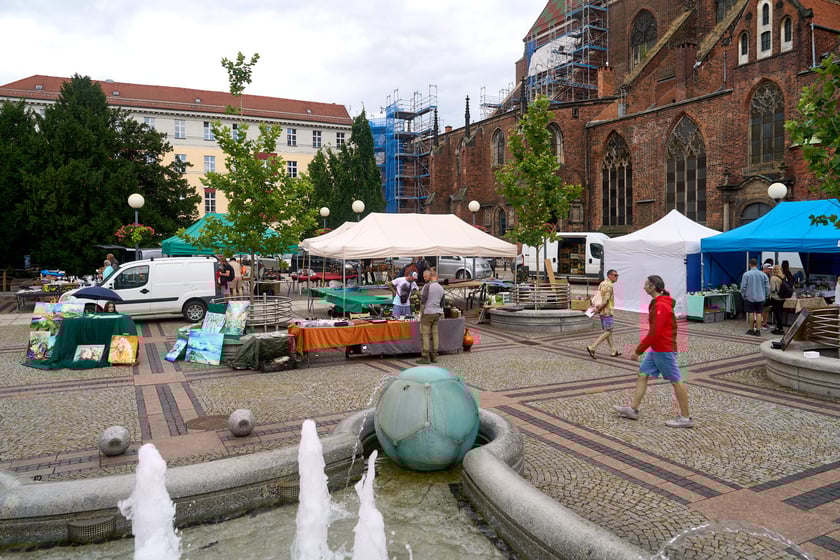 Pchli targ przy Szewskiej, Wrocław 25.07.2024
