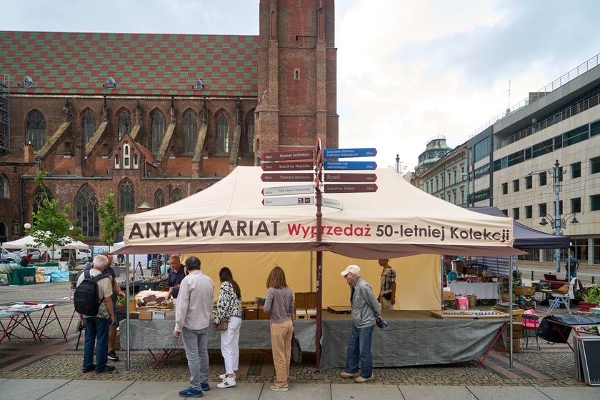 Pchli targ przy Szewskiej, Wrocław 25.07.2024