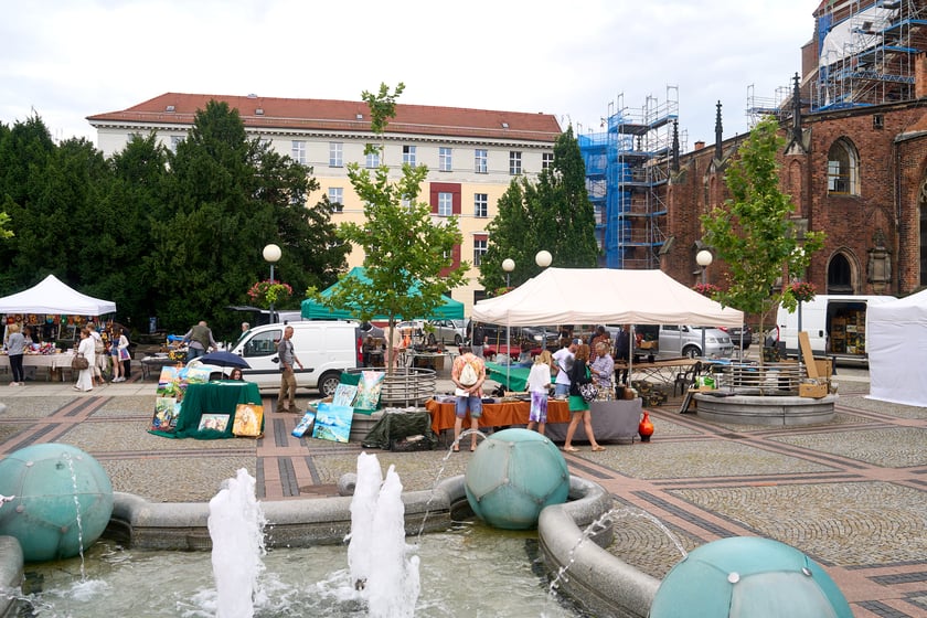 Pchli targ przy Szewskiej, Wrocław 25.07.2024