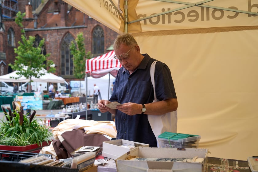 Pchli targ przy Szewskiej, Wrocław 25.07.2024
