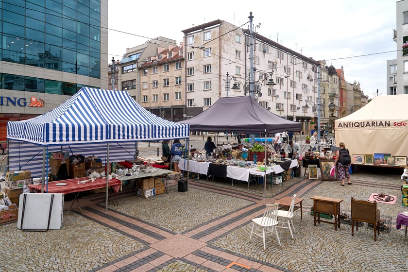 Pchli targ przy Szewskiej, Wrocław 25.07.2024