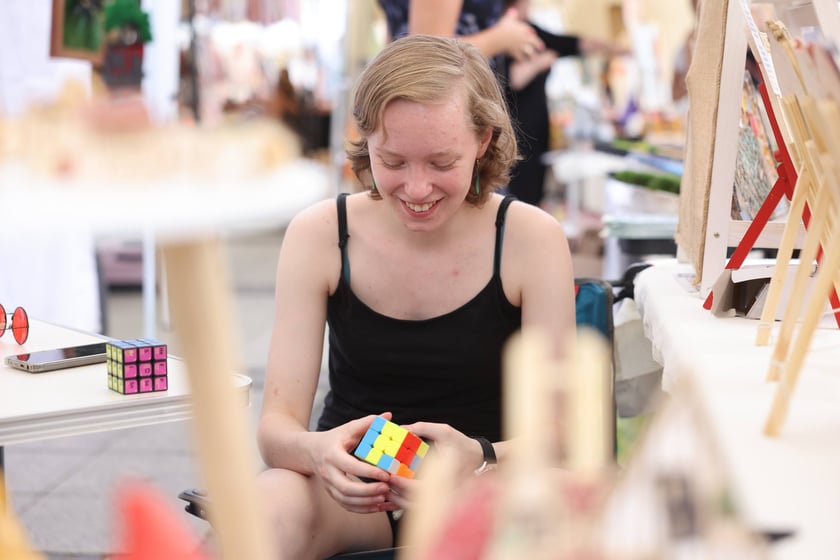 Ręki Dzieła Fest na ulicy Oławskiej we Wrocławiu