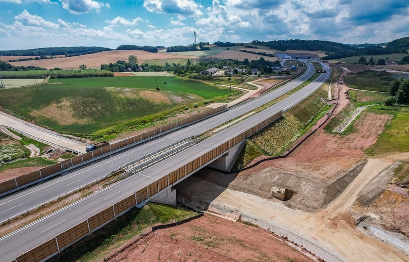 S3 na Dolnym Śląsku tuż przed otwarciem w lipcu 2024