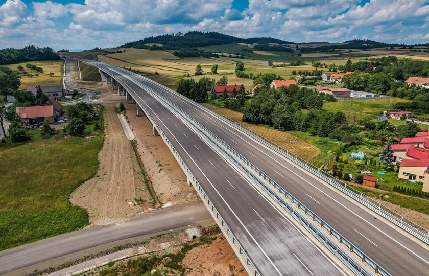 S3 na Dolnym Śląsku tuż przed otwarciem w lipcu 2024