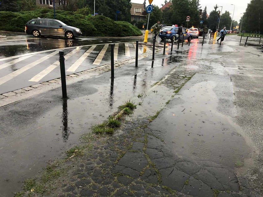 Ulewa we Wrocławiu, piątek 2 sierpnia