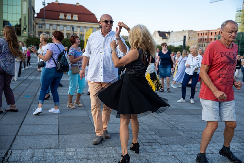 Wrocławska Potańcówka na placu Wolności, sobota 3 sierpnia 2024