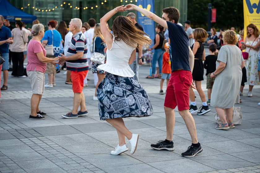 Wrocławska Potańcówka na placu Wolności, sobota 3 sierpnia 2024