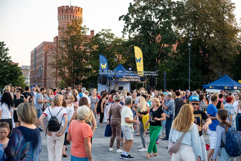 Wrocławska Potańcówka na placu Wolności, sobota 3 sierpnia 2024