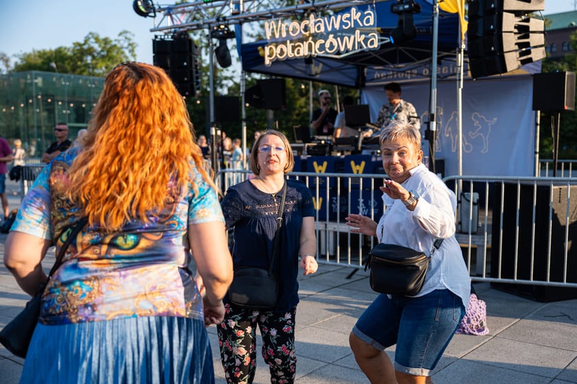 Wrocławska Potańcówka na placu Wolności, sobota 3 sierpnia 2024