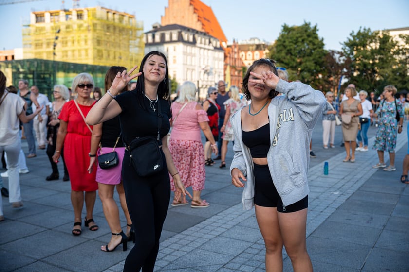 Wrocławska Potańcówka na placu Wolności, sobota 3 sierpnia 2024