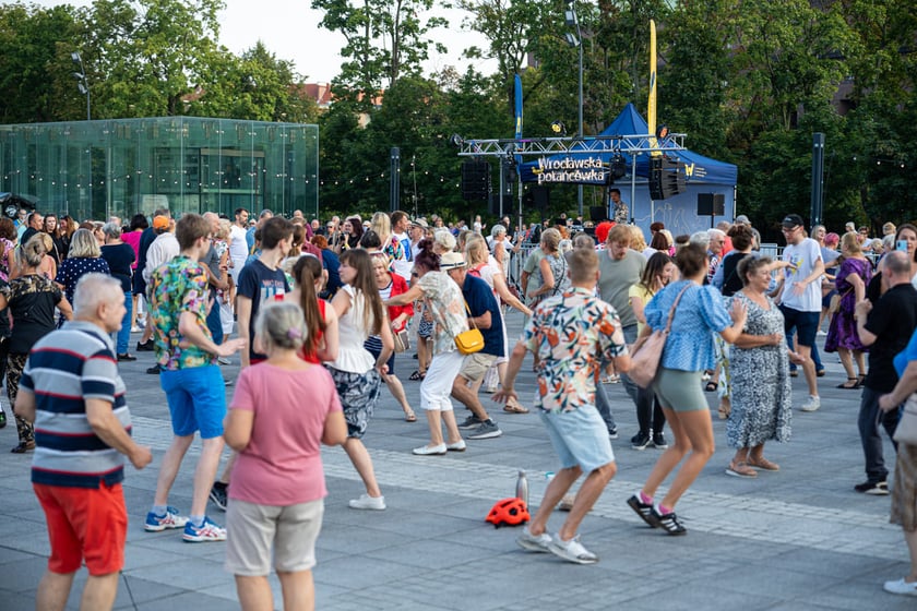 Wrocławska Potańcówka na placu Wolności, sobota 3 sierpnia 2024