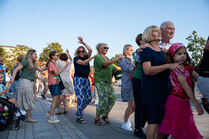 Wrocławska Potańcówka na placu Wolności, sobota 3 sierpnia 2024