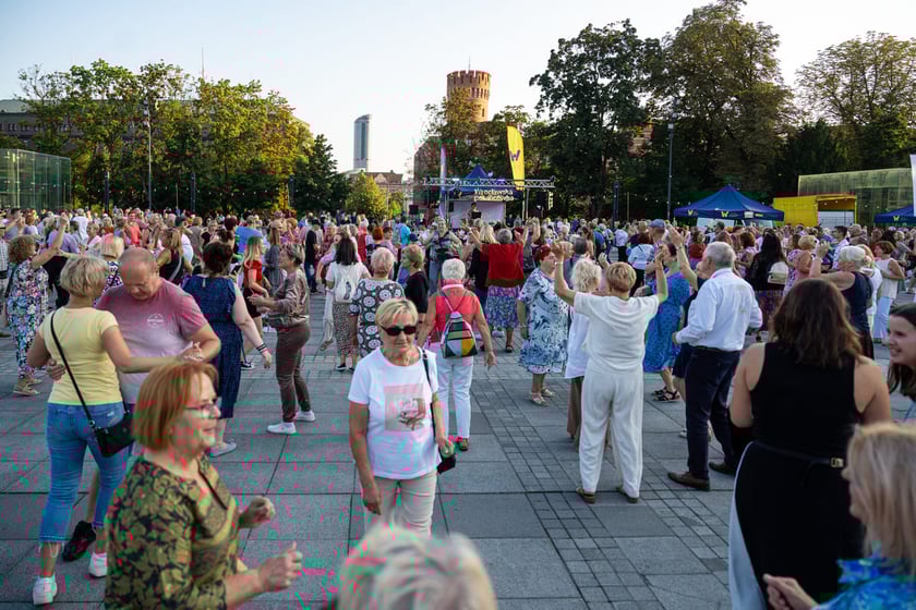 Wrocławska Potańcówka na placu Wolności, sobota 3 sierpnia 2024