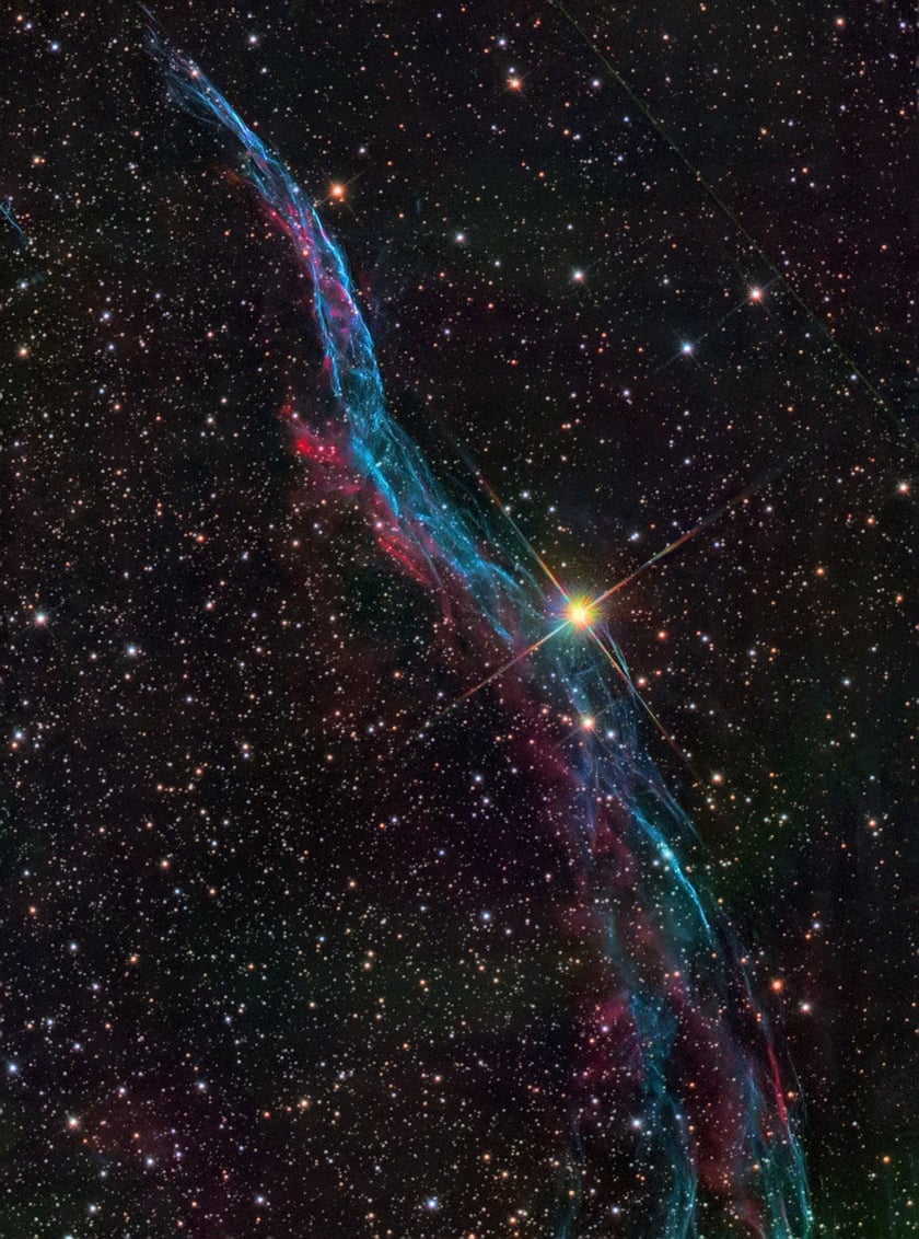 Mgławica Miotła Wiedźmy NGC6960