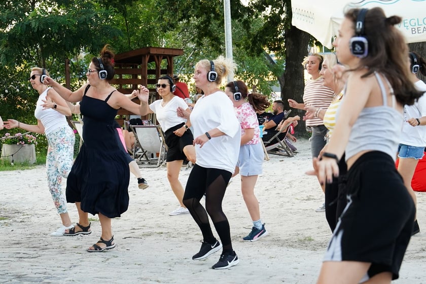 Pierwsza edycja Silent Disco Fitness w Porcie Węglowym we Wrocławiu