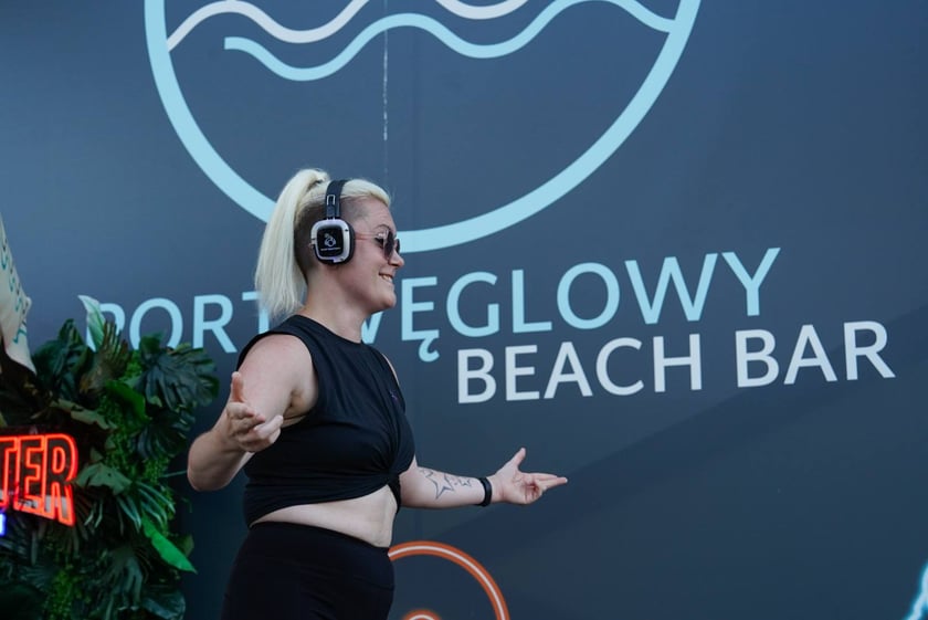 Pierwsza edycja Silent Disco Fitness w Porcie Węglowym we Wrocławiu