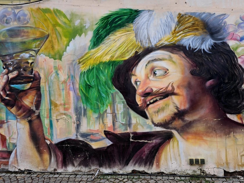 Mural w Zielonej G&oacute;rze