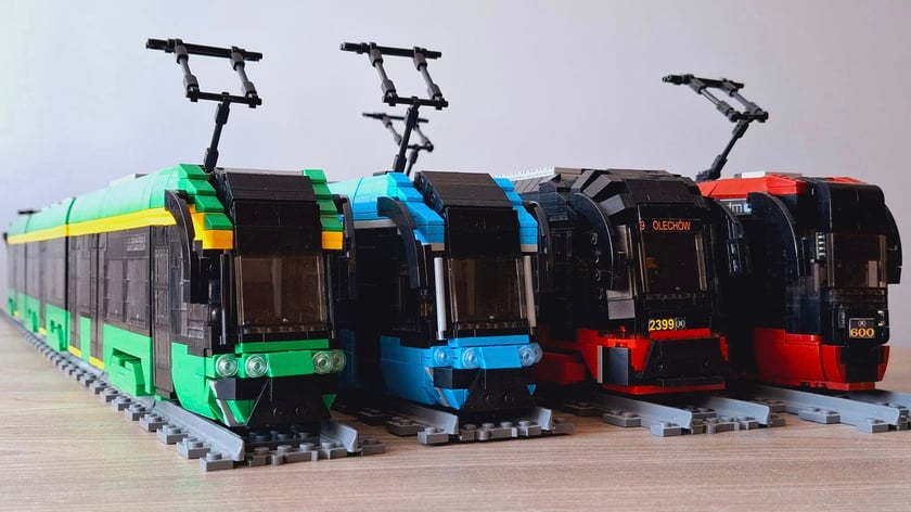 Mateusz buduje - prace Mateusza Wawrowskiego z klocków Lego