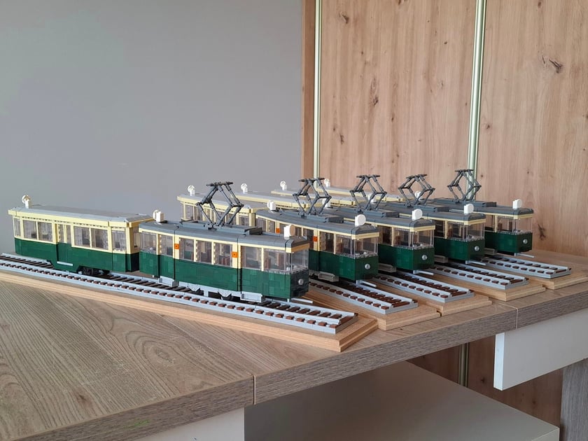 Mateusz buduje - prace Mateusza Wawrowskiego z klocków Lego