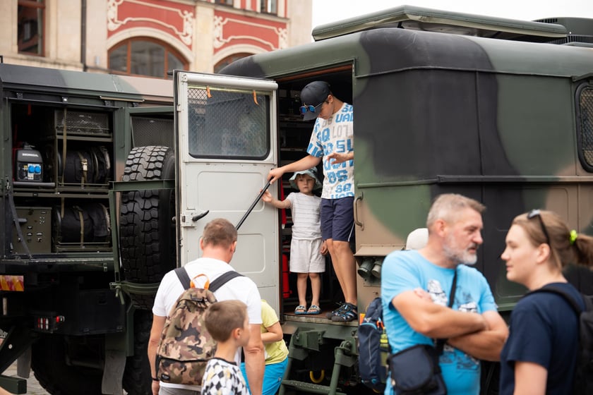 Wystawa sprzętu podczas Święta Wojska Polskiego we Wrocławiu (15 sierpnia 2024)