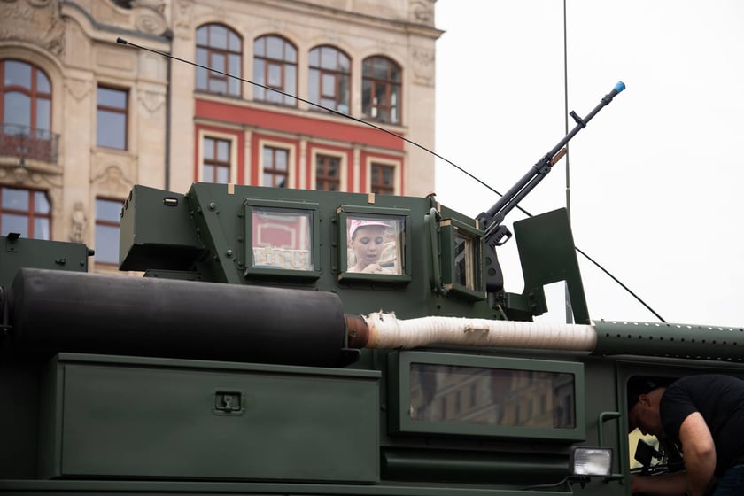 Wystawa sprzętu podczas Święta Wojska Polskiego we Wrocławiu (15 sierpnia 2024)