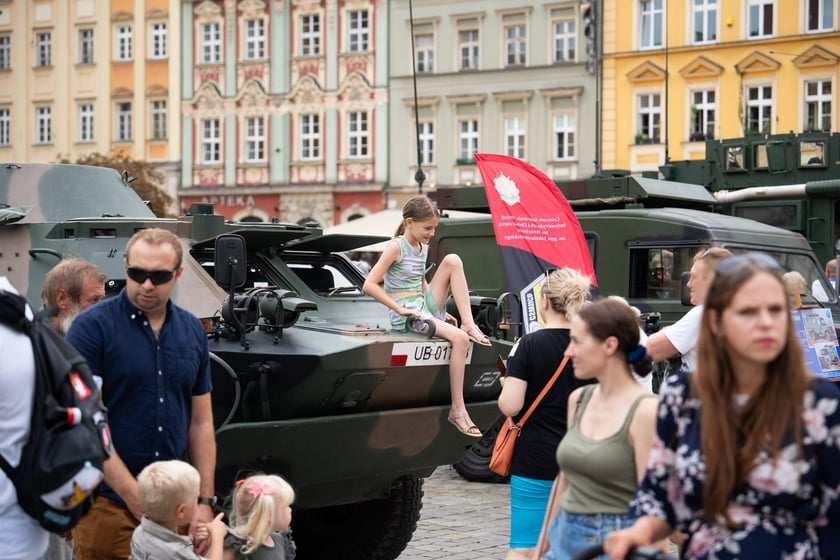 Wystawa sprzętu podczas Święta Wojska Polskiego we Wrocławiu (15 sierpnia 2024)
