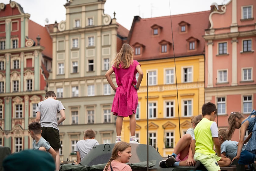 Wystawa sprzętu podczas Święta Wojska Polskiego we Wrocławiu (15 sierpnia 2024)