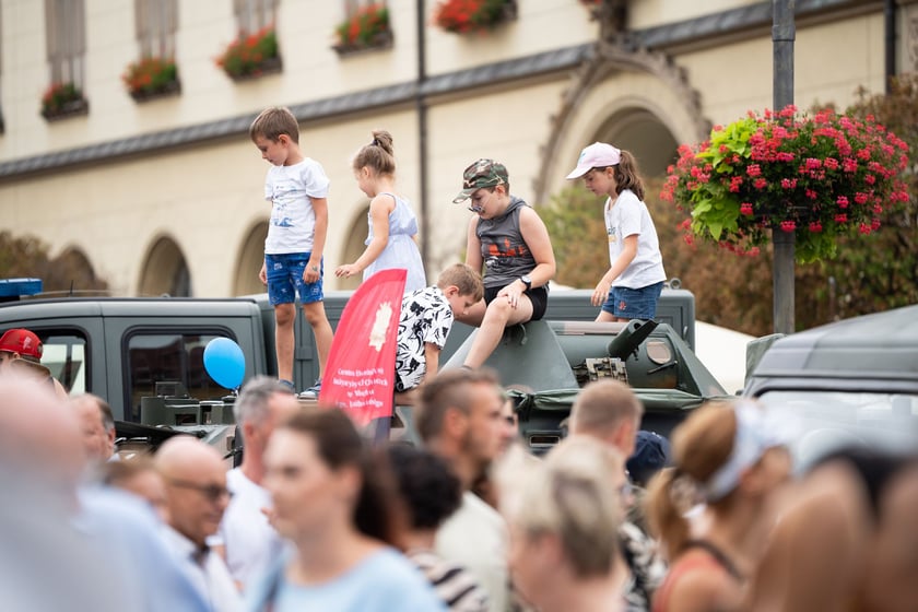 Wystawa sprzętu podczas Święta Wojska Polskiego we Wrocławiu (15 sierpnia 2024)