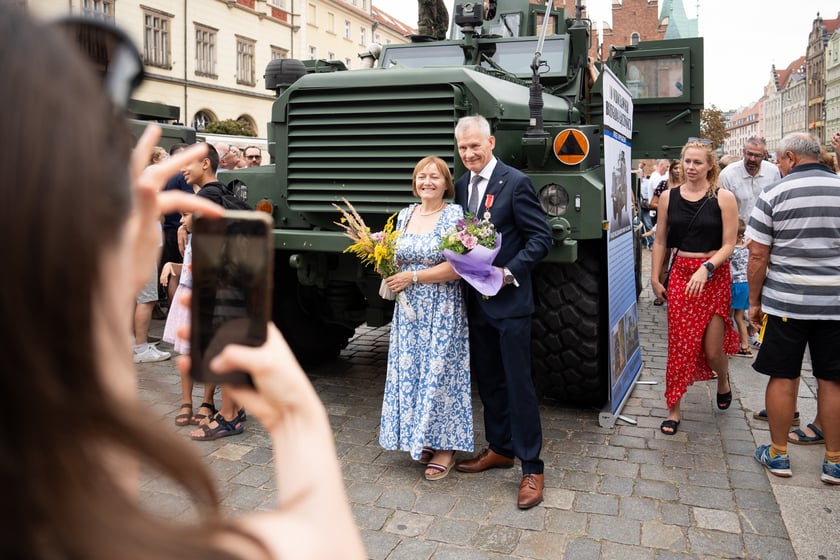 Wystawa sprzętu podczas Święta Wojska Polskiego we Wrocławiu (15 sierpnia 2024)