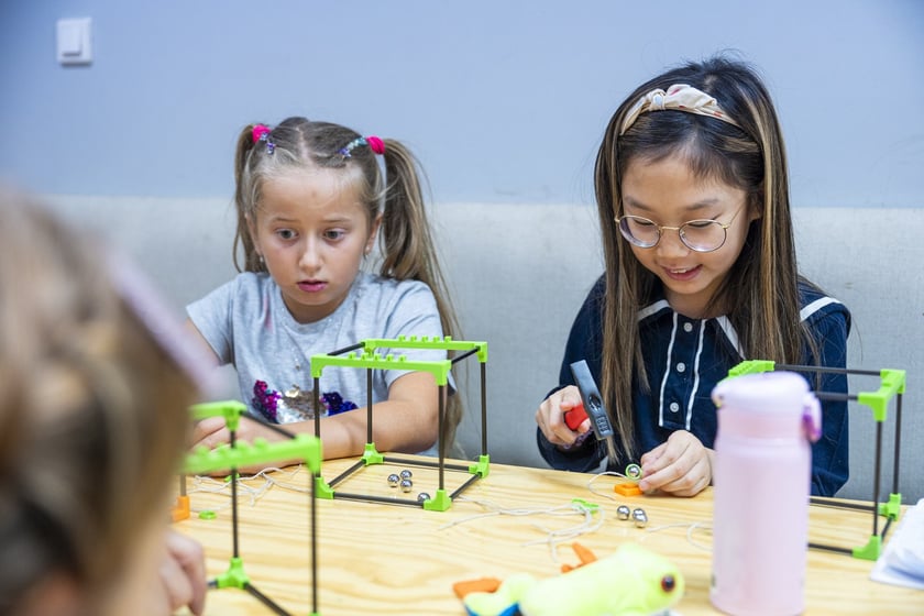 Uczestnicy zajęć w Chefiku przy ul. Wałbrzyskiej we Wrocławiu