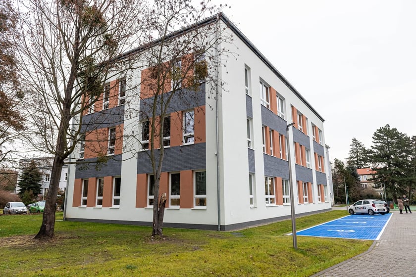 Rozbudowany Specjalny Ośrodek Szkolno-Wychoiwawczy przy ul. Parkowej