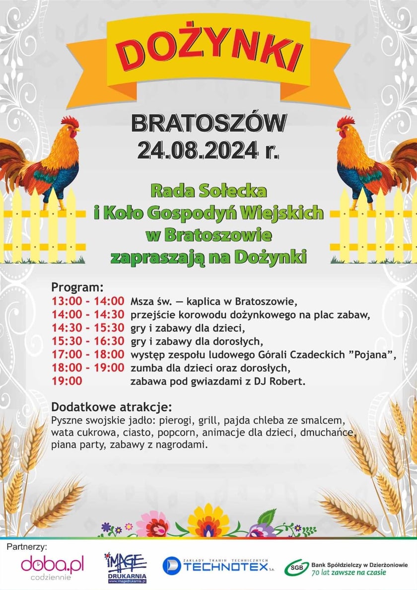 Dożynki w Bartoszowie