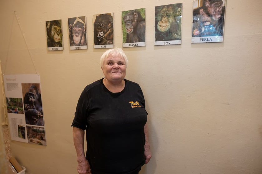 Elżbieta Gajewska i galeria portret&oacute;w
