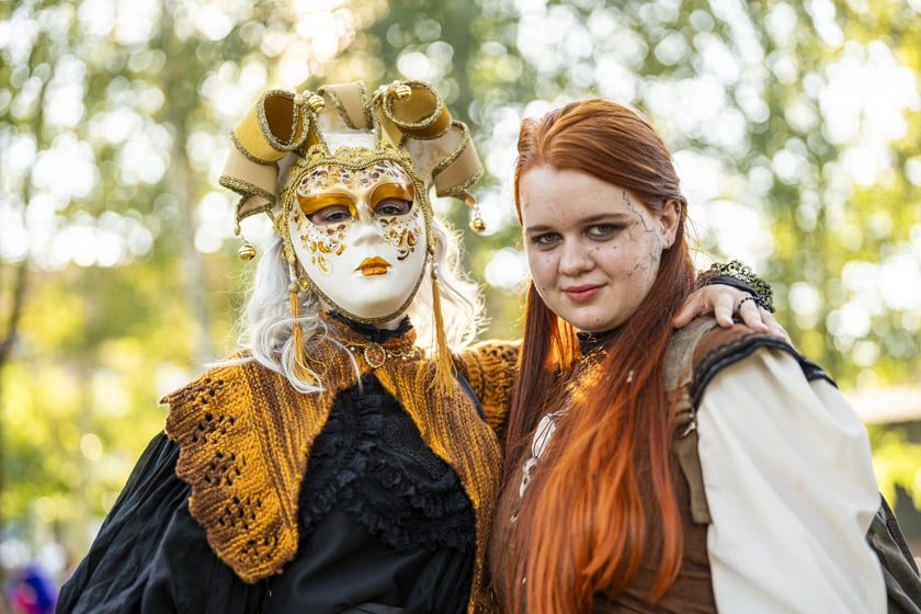 Dni Fantastyki 2024 - przebrani uczestnicy