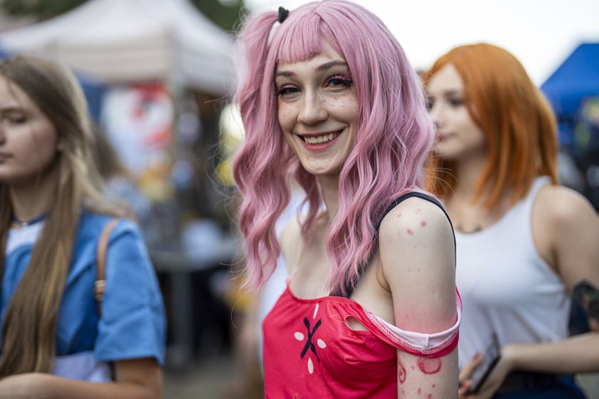 Dni Fantastyki 2024 - przebrani uczestnicy