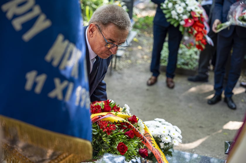 Obchody Sierpnia '80 na cmentarzu Grabiszyńskim