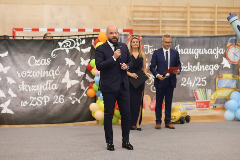 Inauguracja roku szkolnego 2024/2025 w ZSP nr 26 przy ul. Cynamonowej we Wrocławiu