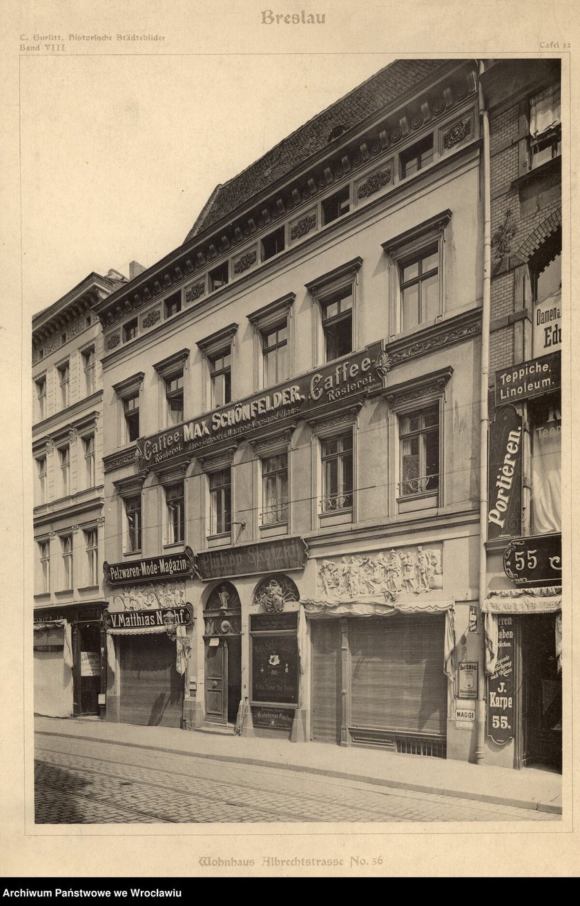 Kamienica przy Wita Stwosza 56, 1900