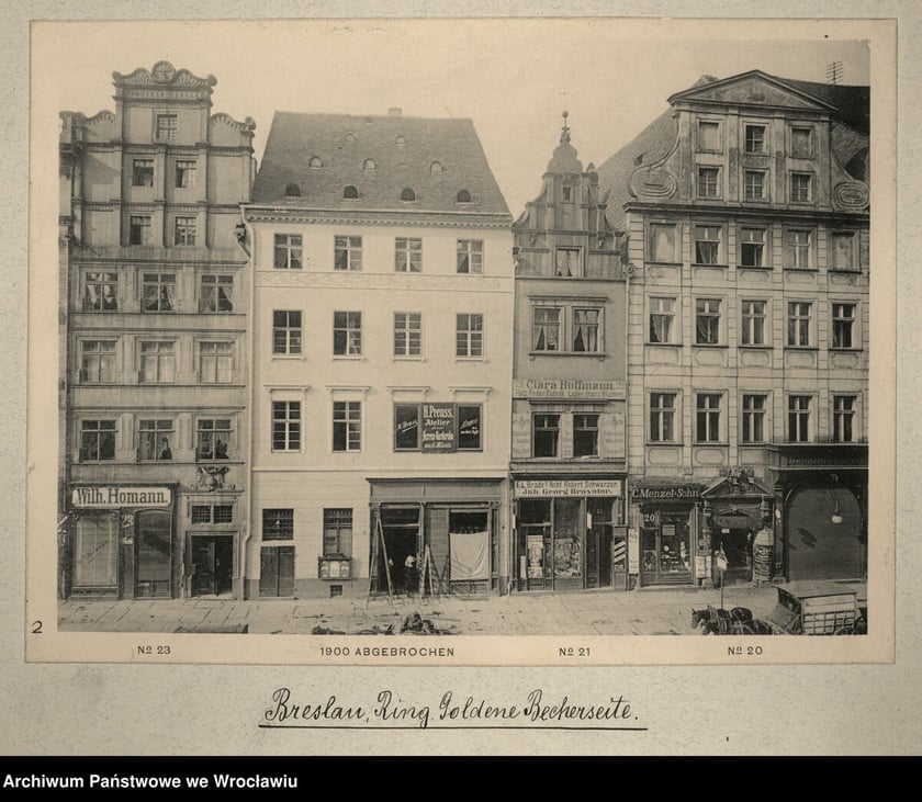 Rynek, 1900