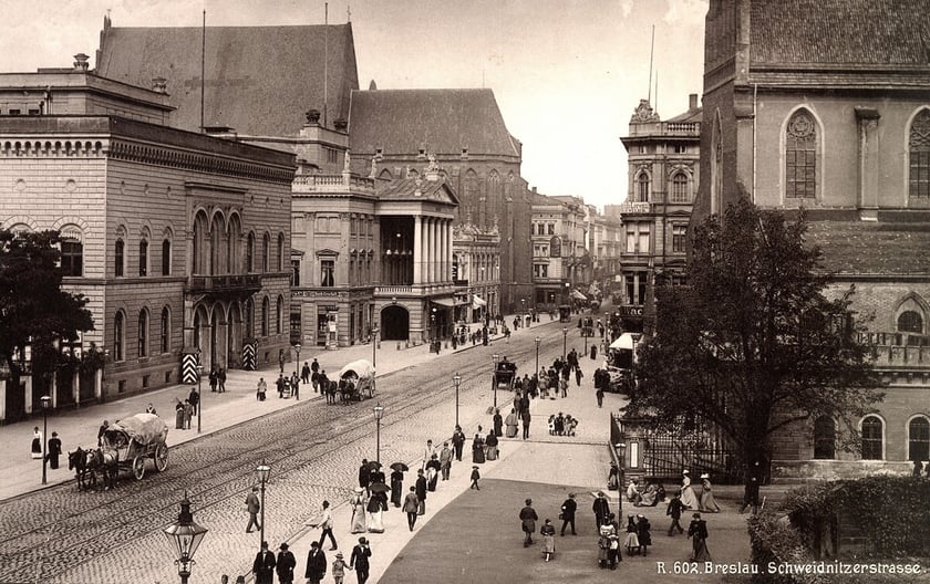 Ulica Świdnicka, lata 1890-1900
