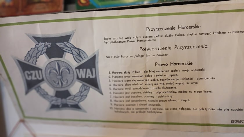 Tekst przyrzeczenia harcerskiego