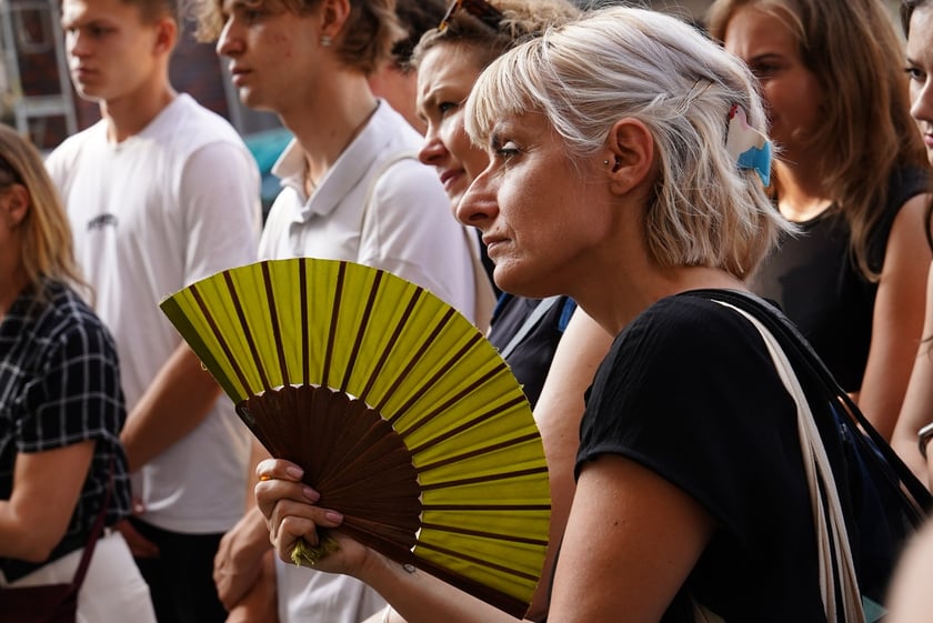 Kamienie pamięci Stolpersteine przy ul. Lelewela, 3 września 2024 r.