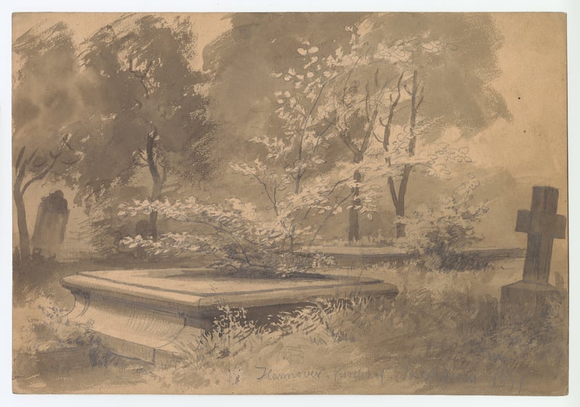 Cmentarz w Hanowerze, 1877