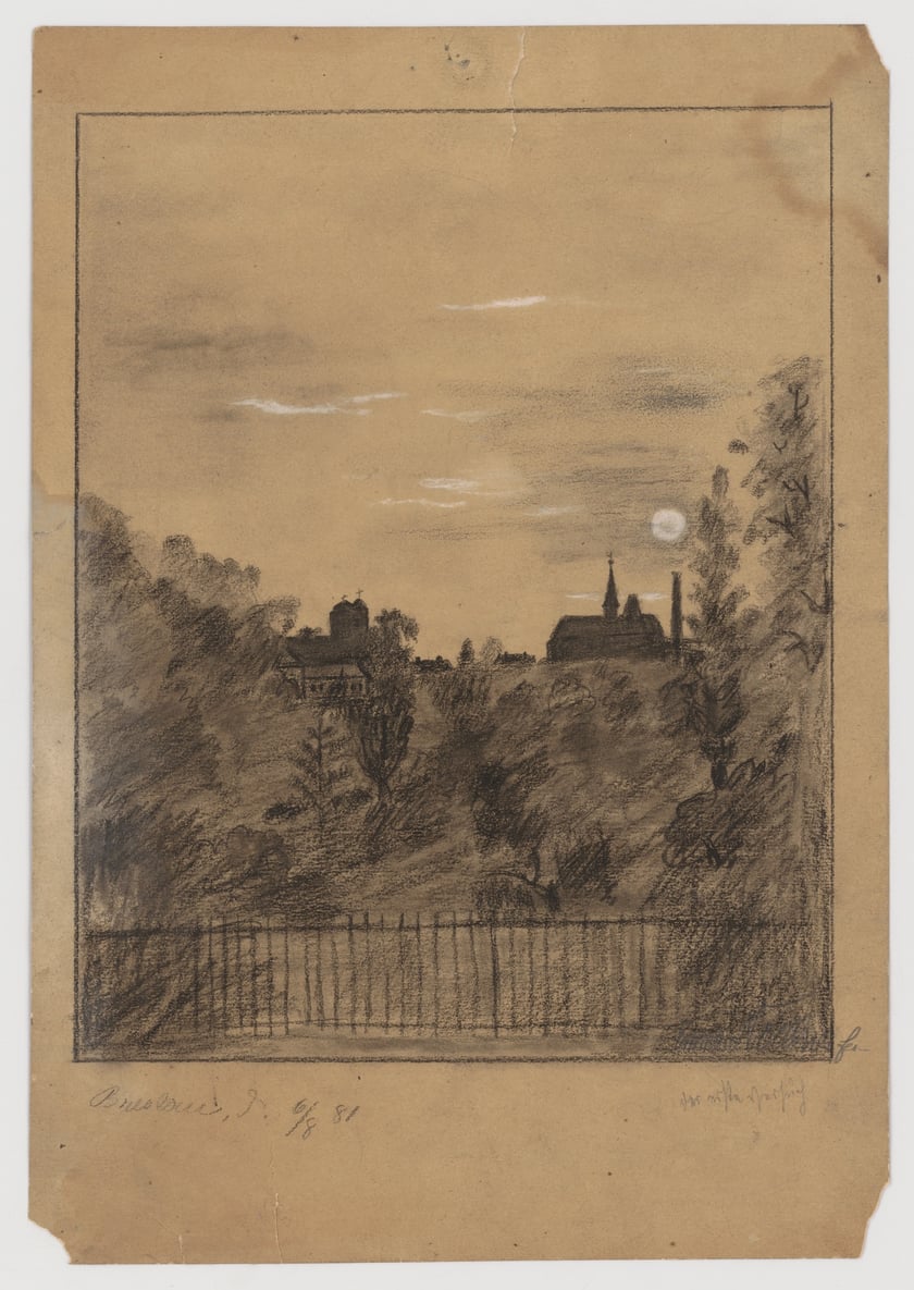 Ostr&oacute;w Tumski we Wrocławiu, 1881