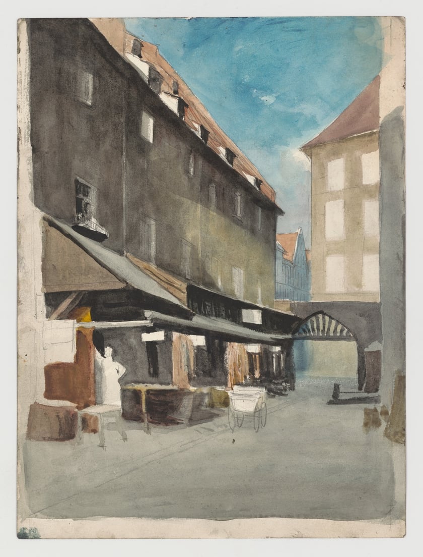 Stare Jatki we Wrocławiu, około 1900