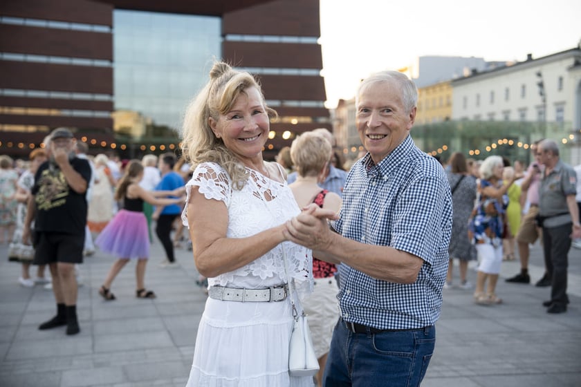 Potańcówka Wrocławska na placu Wolności, 07.09.2024